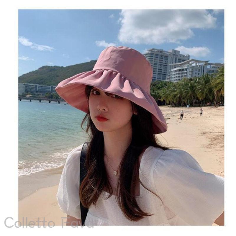 帽子 レディース 春 夏 UVカット つば広 折りたたみ 紫外線対策 日焼け防止 日よけ 保育士 女優帽 ハット 運転 サイクリング 飛ばない