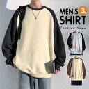 トレーナー メンズ トップス プルオーバー スウェット 長袖 ビッグシルエット 秋 春服 スポーツ アメカジ 部屋着 通勤 通学 アウトドア