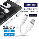 iphone イヤホンジャック 2点セット ライトニング 変換アダプタ 変換プラグ iPad 変換ケーブル イヤホン変換 lightning 音量調整 通話