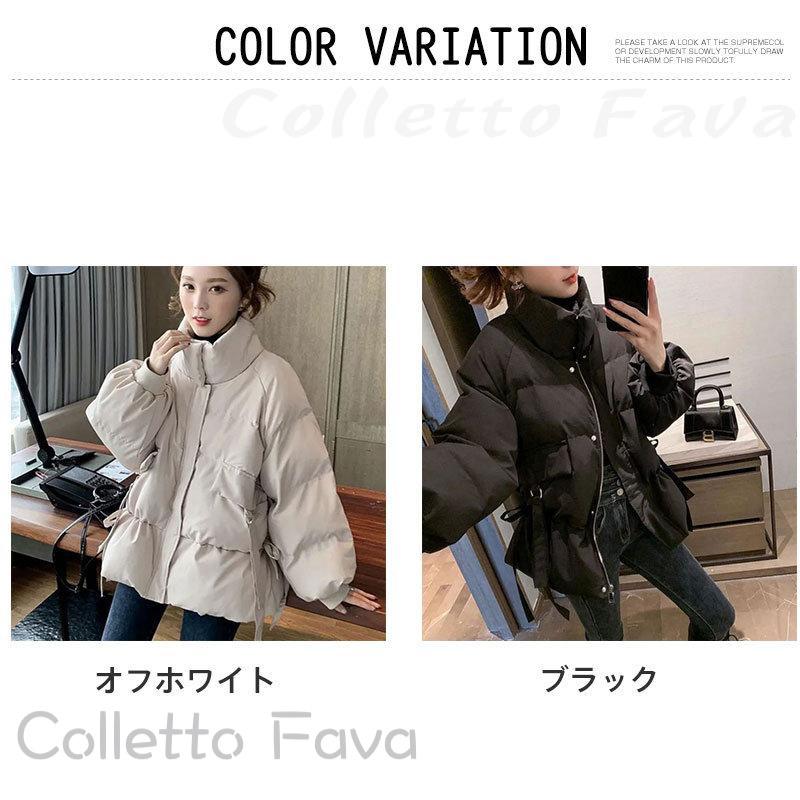 Colletto Favaの中綿コート ダウンコート レディース 防寒 防風 厚手 ダウンジャケット 暖かい 体型カバー 軽量 アウター 秋冬服 コート おしゃれ 通勤 通学｜アングル2
