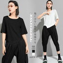 tシャツ レディース 半袖 tシャツ アシンメトリー カットソー 夏 tシャツ レディース 個性的 シンプル デザイン トップス プルオーバー 無地 ショート丈 着回し 定番 クルーネック 黒 ブラック 白 ホワイト オリジナル 20代 30代