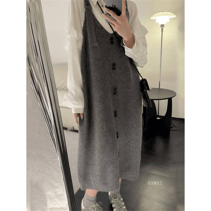 キャミワンピース レディース ロング 秋冬 ワンピース ロングワンピース キャミソール 秋 冬 春 キレイめ フレア キャミソールワンピース ロング丈 無地 シンプル 重ね着 通勤 通学 上品 スッキリ お出かけ カジュアル 日常 ディリー 白 ホワイト 黒 ブラック