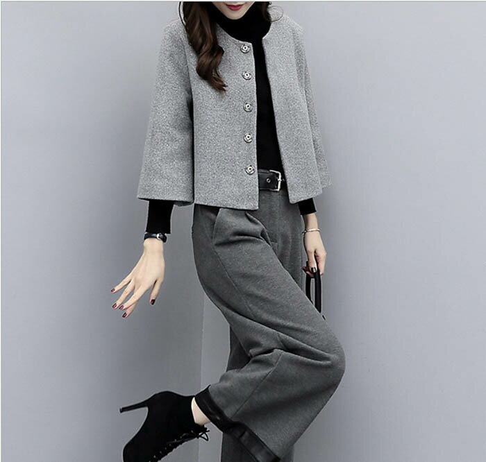 セットアップ レディース スーツ パンツスーツ 秋冬 パンツ 長袖 ジャケット スラックス ストレート 体型カバー ゆったり エレガント シンプル フォーマル ポリエステル カジュアル オフィス リラックス 通勤 仕事 大人 春秋 20代 30代 40代 入学式 卒業式 入園式