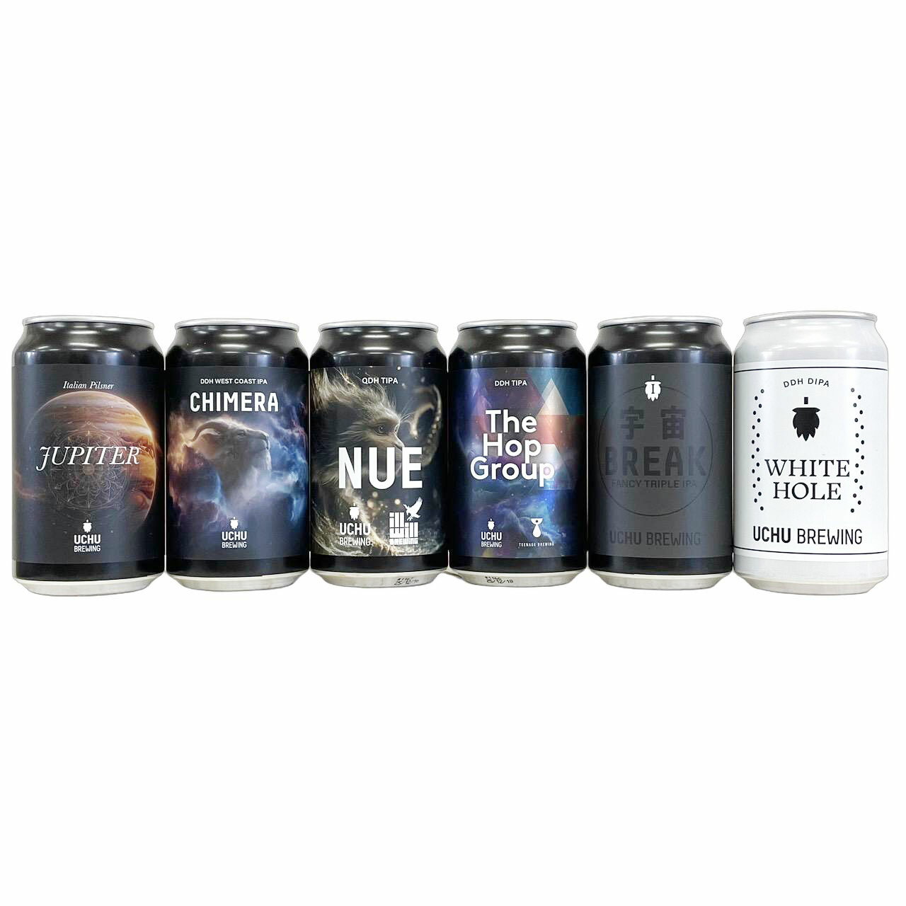 宇宙ビール　飲み比べ6本セット【翠玉】のサムネイル