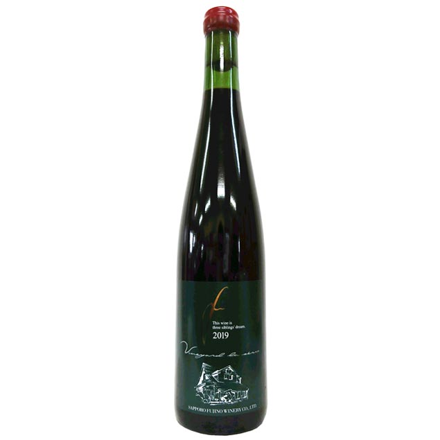 [2019]　三氣の辺　ルージュ　750ml / さっぽろ藤野ワイナリー　[北海道] MIKINOHOTORI ROUGE / SAPPORO FUJINO WINERY [S-9]