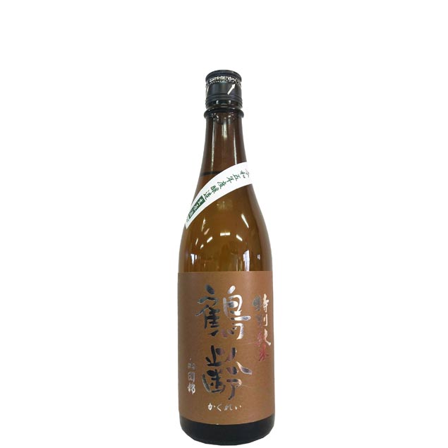 鶴齢　特別純米　山田錦　生原酒 [720ml] [青木酒造] [新潟]