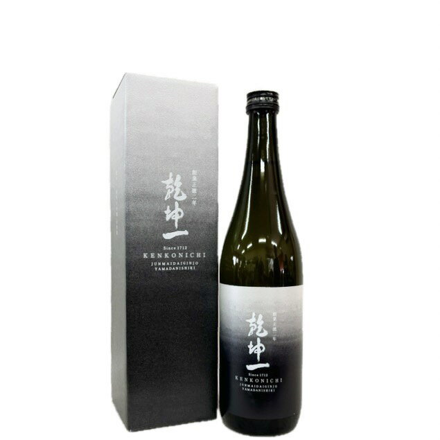 乾坤一　純米大吟醸　山田錦　箱入り　黒[720ml] [大沼酒造店] [宮城]