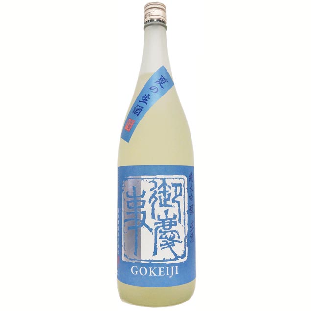 御慶事 純米吟醸 夏の生酒 [1800ml] [青木酒造] [茨城]