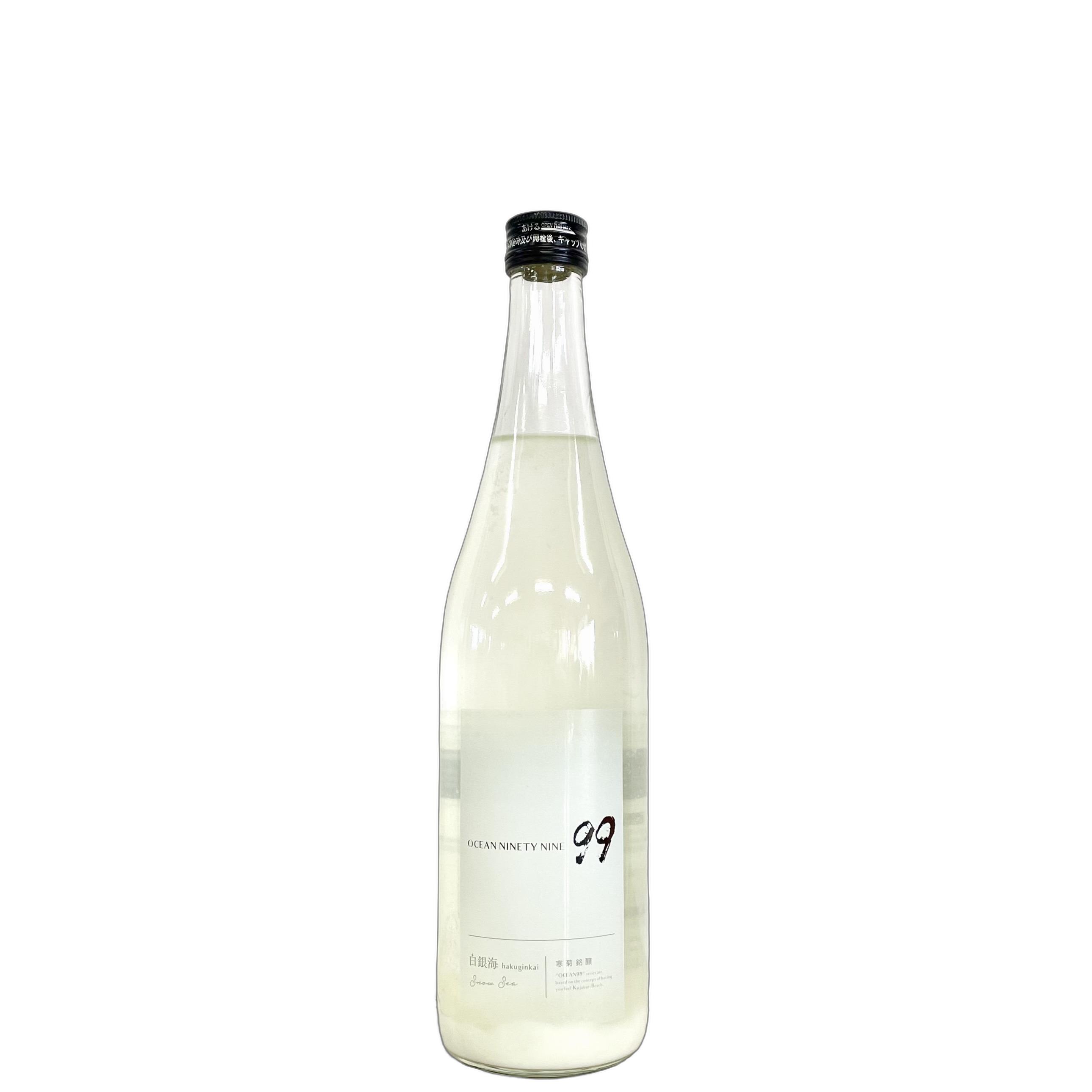 寒菊　OCEAN 99　純米大吟醸　白銀海　-Snow Sea-　にごり　無濾過生原酒 [720ml] [寒菊銘醸] [千葉]