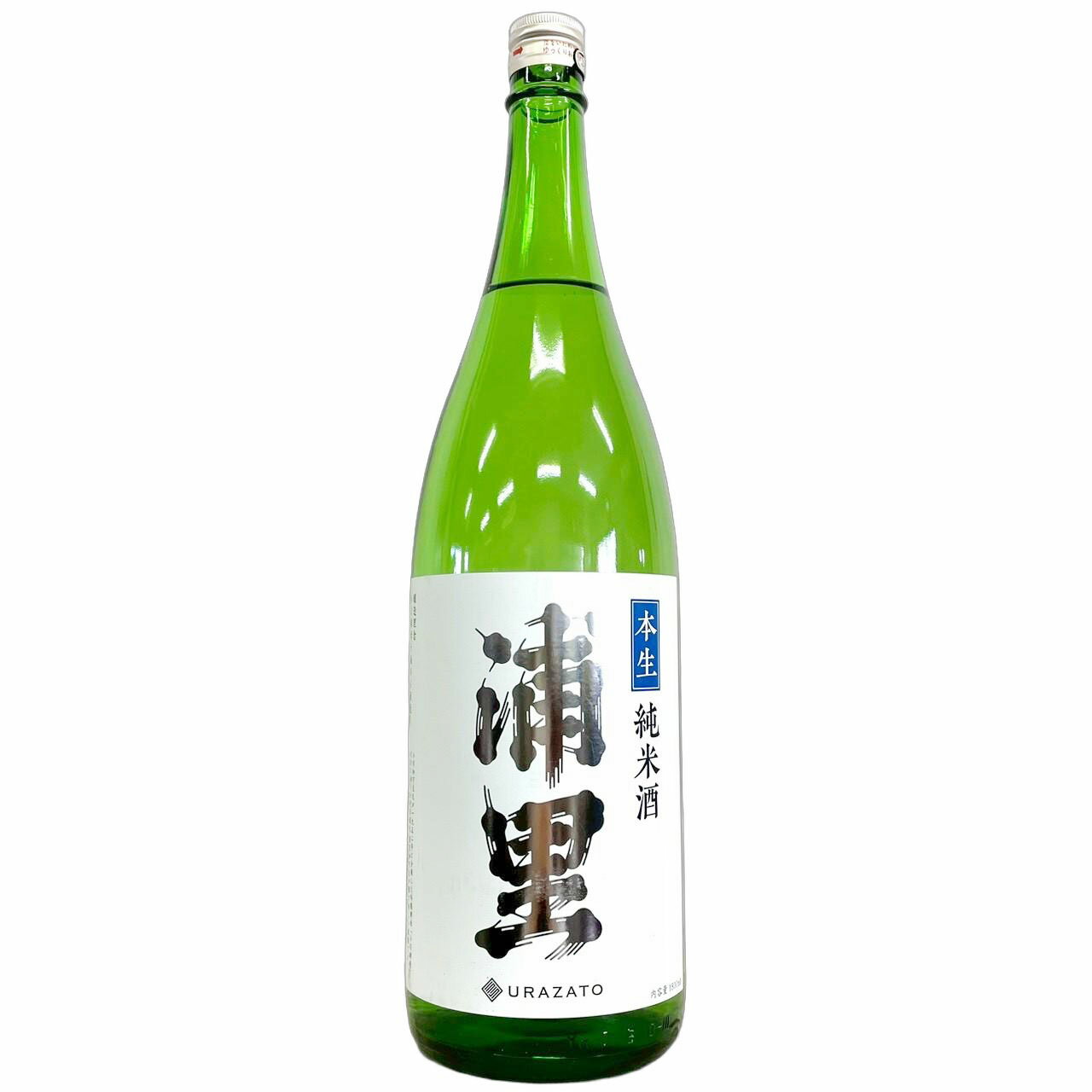 浦里　純米酒　本生 [1800ml] [浦里酒造店] [茨城]