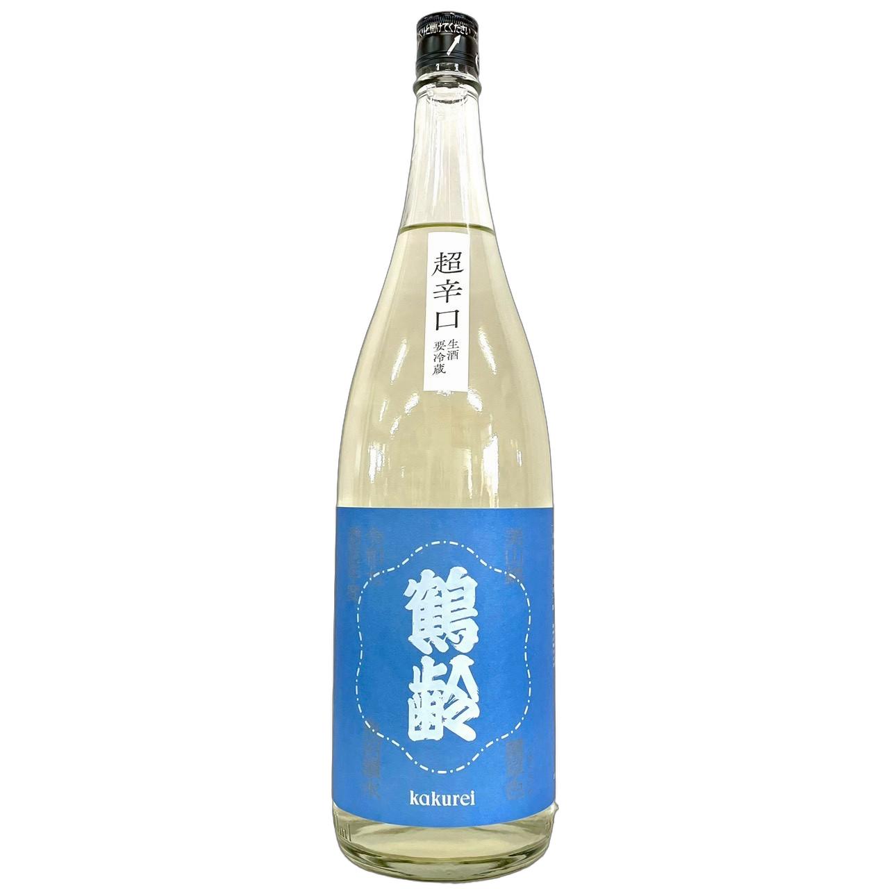 鶴齢　露草色(つゆくさいろ)　超辛口　生酒 [1800ml] [青木酒造] [新潟]