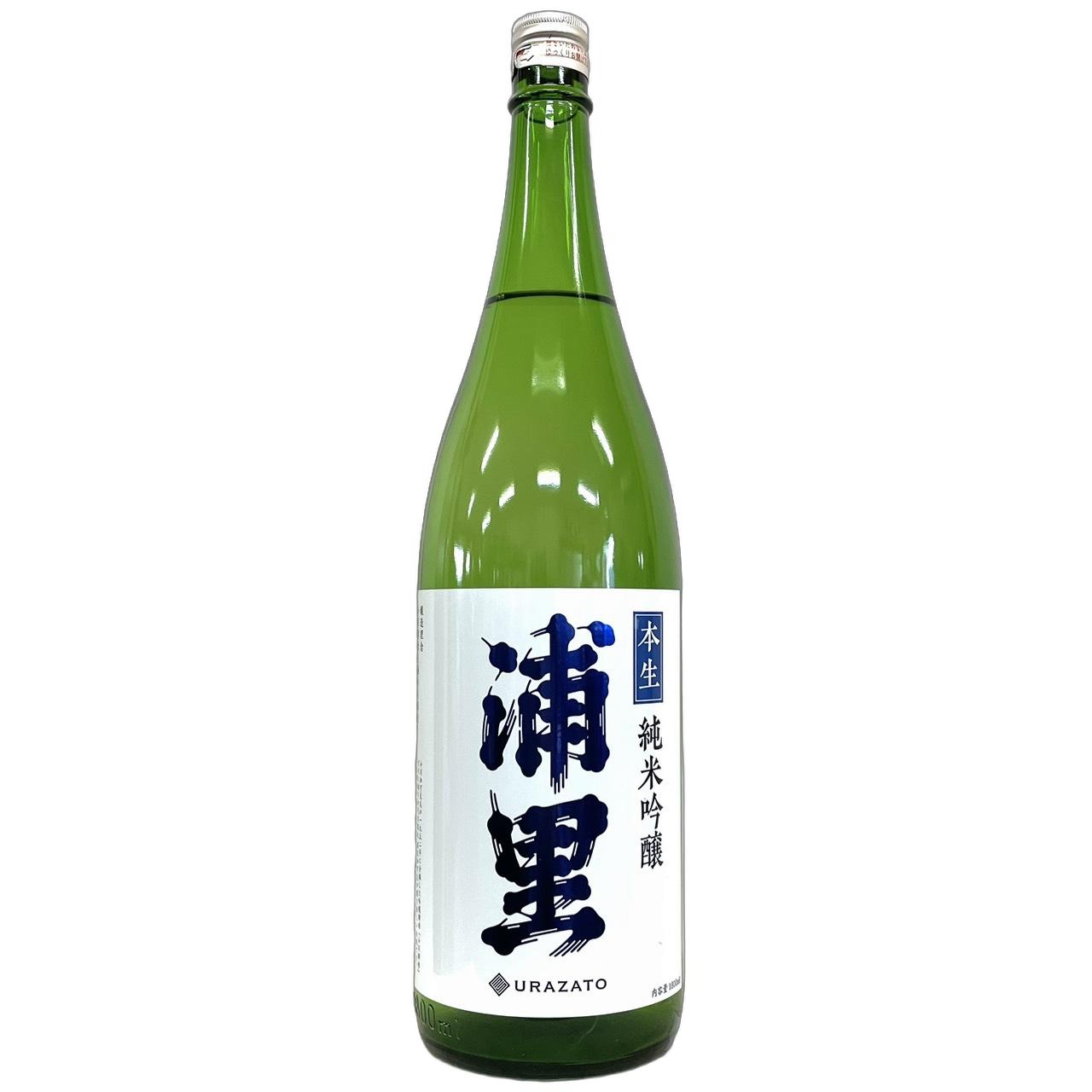 浦里　純米吟醸　本生 [1800ml] [浦里酒造店] [茨城]