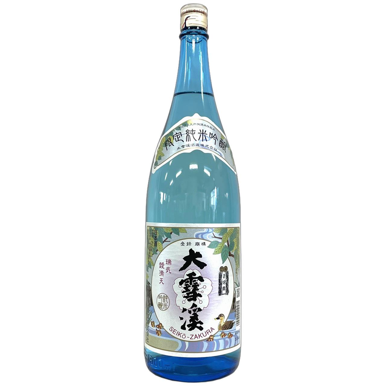 大雪渓　季節限定　夏の純米吟醸 [1800ml] [大雪渓酒造] [長野]