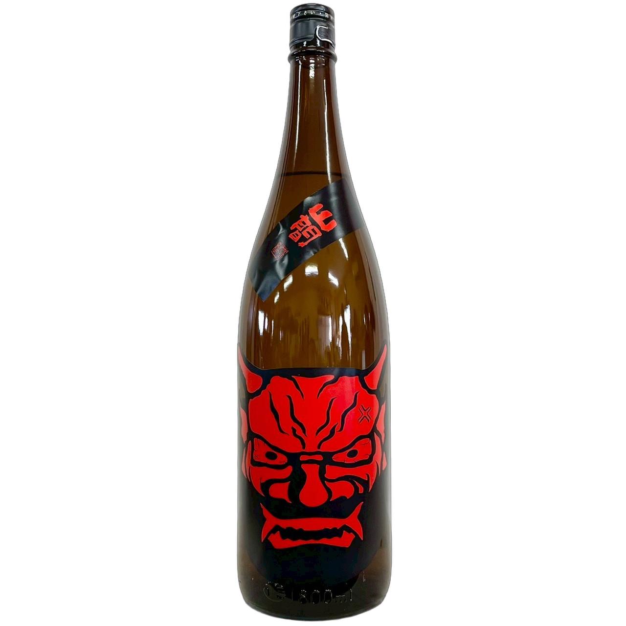 鬼山間　赤　純米酒　中採り　無濾過生原酒 [1800ml] [新潟第一酒造] [新潟]