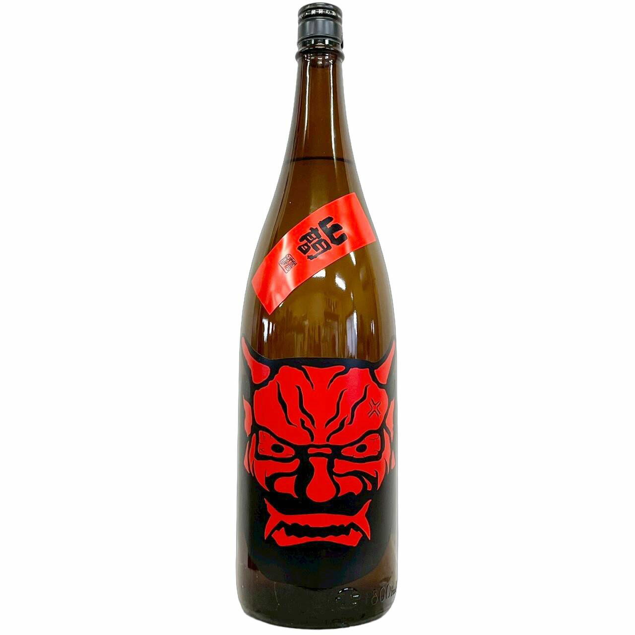 鬼山間　赤　純米酒　中採り直詰め　火入れ [1800ml] [新潟第一酒造] [新潟]