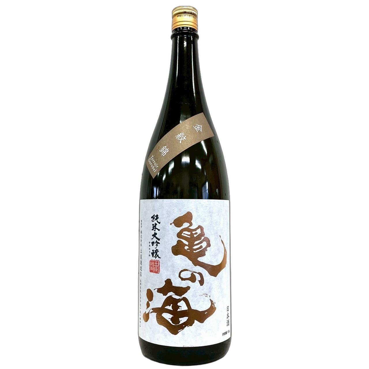 亀の海　純米大吟醸　金紋錦　Terroir Gorobei(テロワール ゴロベイ) [1800ml] [土屋酒造店] [長野]