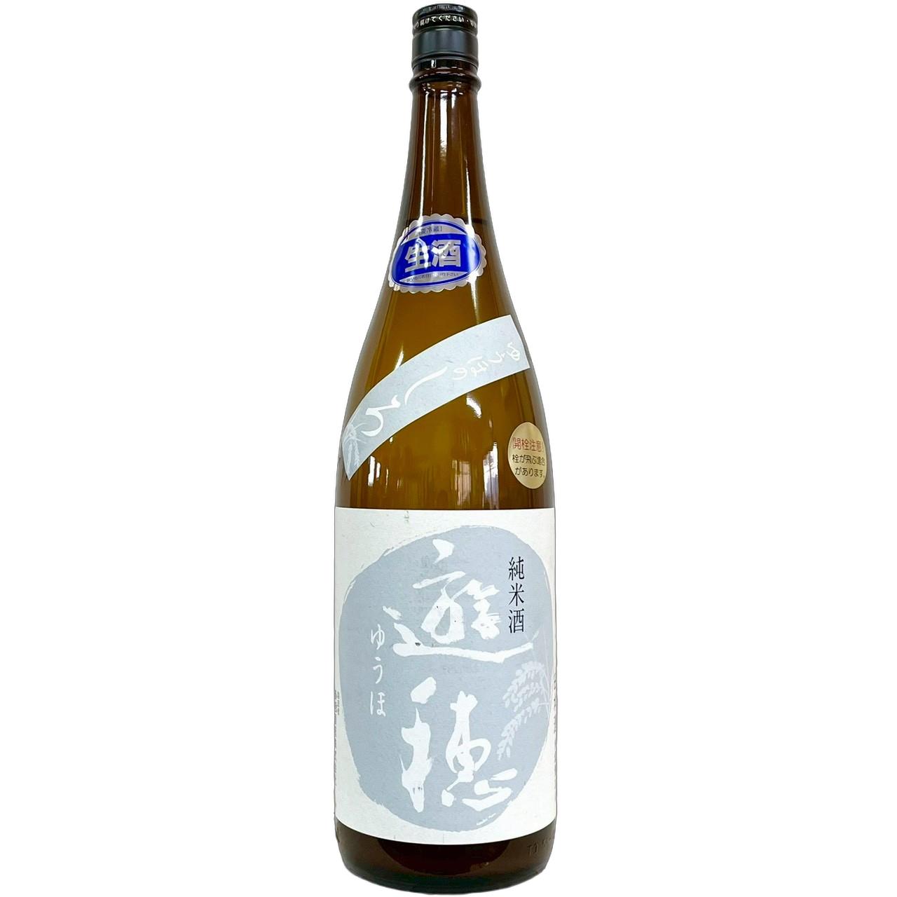遊穂　ゆうほのしろ　純米　生原酒　おりがらみ [1800ml] [御祖酒造] [石川]