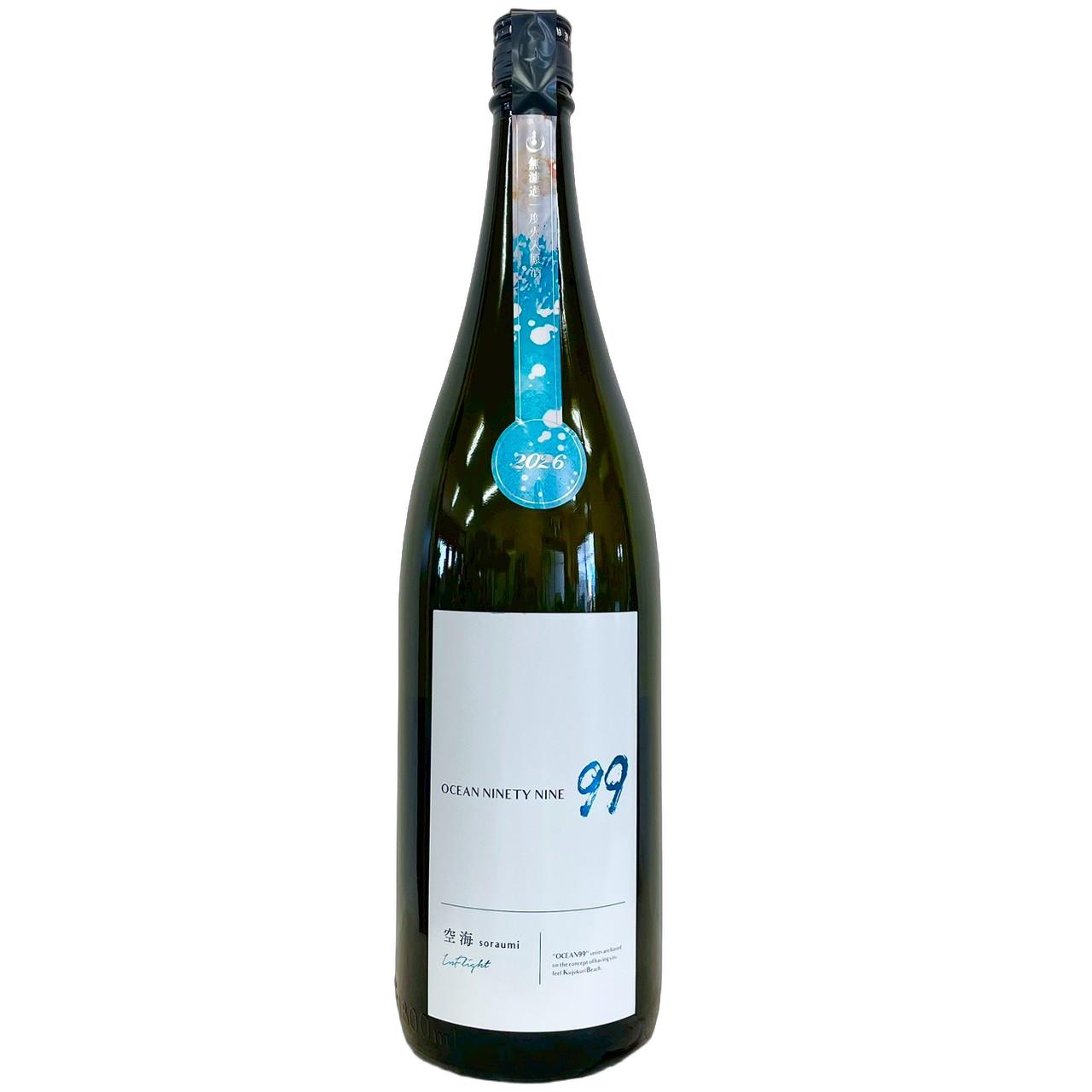 寒菊　OCEAN 99　純米吟醸　空海　-Inflight-　無濾過一度火入原酒 [1800ml] [寒菊銘醸] [千葉]