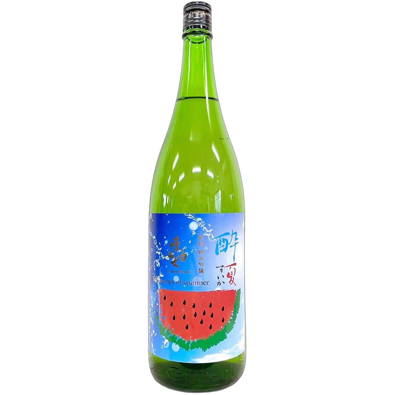 東力士　爽快　純米吟醸　酔夏(すいか) [1800ml] [島崎酒造] [栃木]