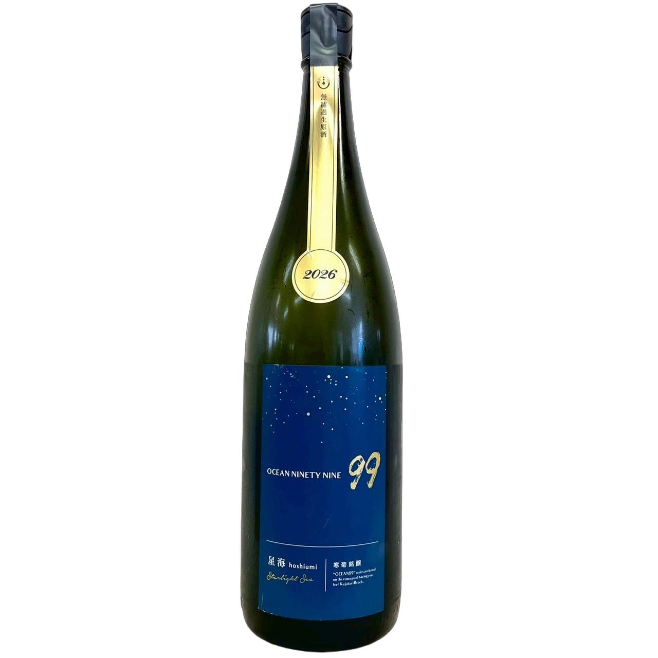 寒菊　OCEAN 99　純米大吟醸　星海　-Starlight Sea-　無濾過生原酒 [1800ml] [寒菊銘醸] [千葉]