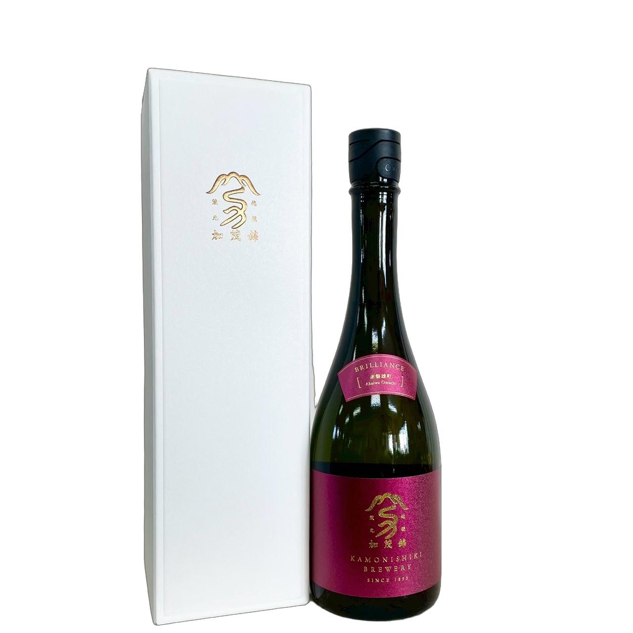 加茂錦　BRILLIANCE　純米大吟醸　赤磐雄町 [720ml] [加茂錦酒造] [新潟]