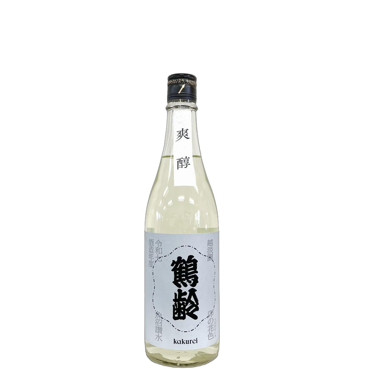 鶴齢　卯の花色(うのはないろ)　爽醇 [720ml] [青木酒造] [新潟]