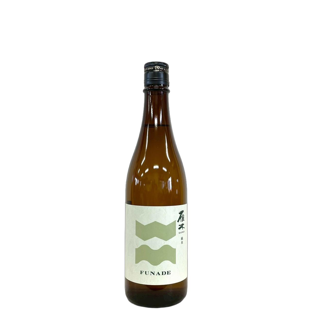 雁木 純米 無濾過生原酒 槽出 [720ml] [八百新酒造] [山口]