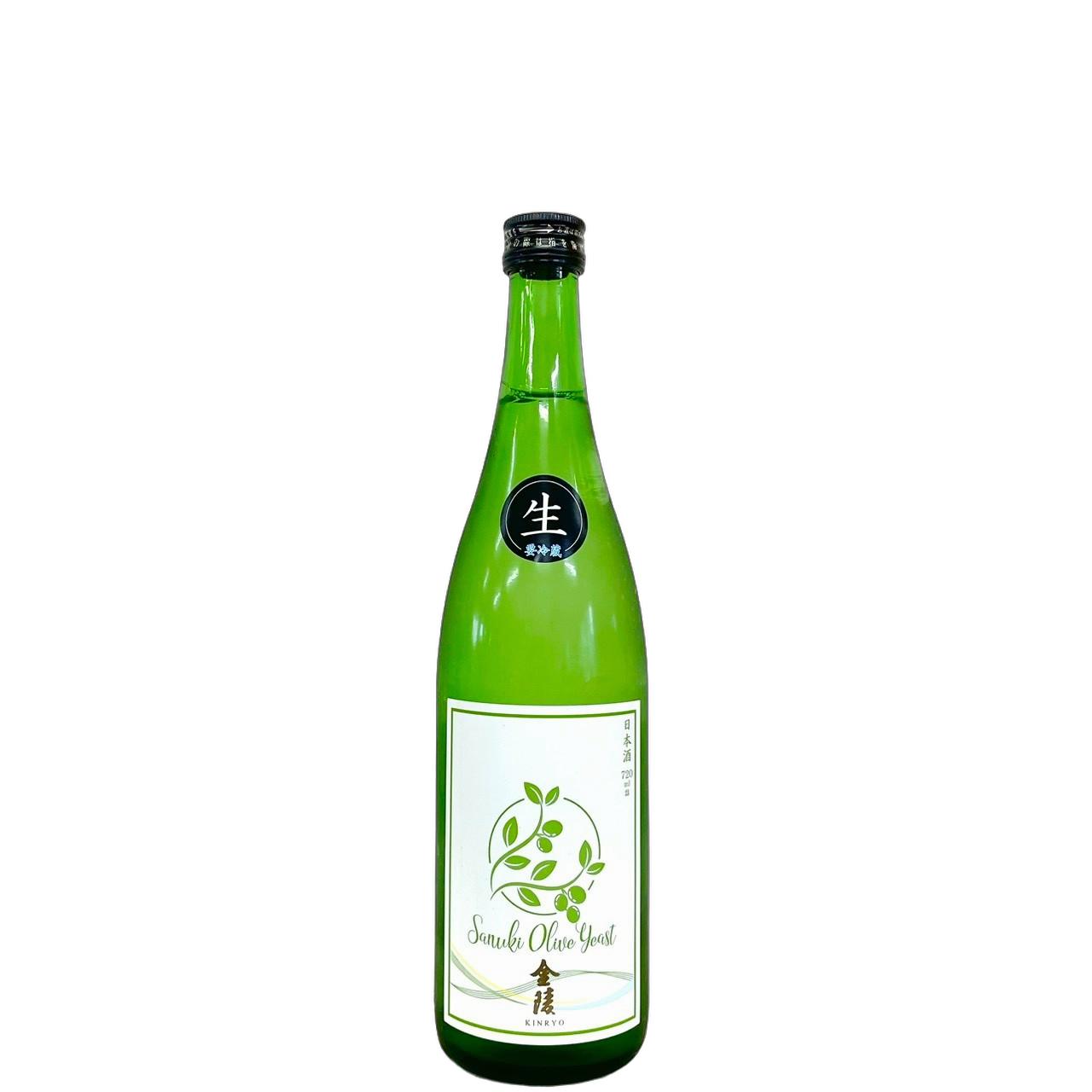 金陵　純米吟醸　オリーブ酵母　無濾過生原酒 [720ml] [西野金陵] [香川]