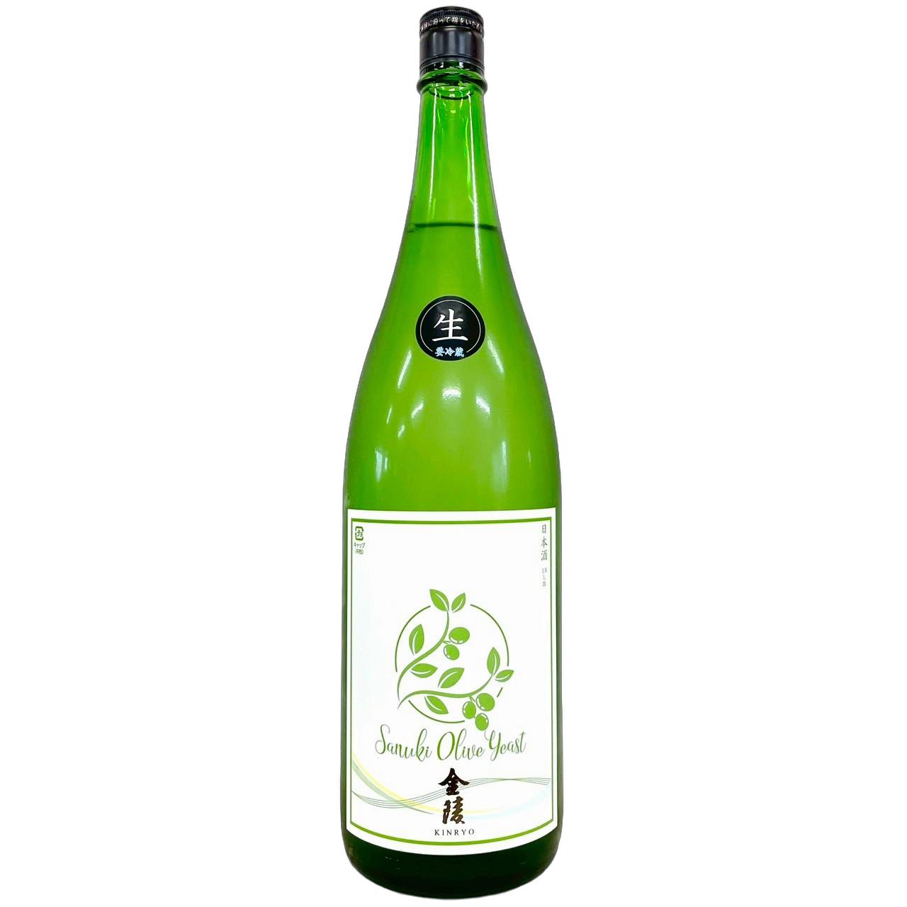 金陵　純米吟醸　オリーブ酵母　無濾過生原酒 [1800ml] [西野金陵] [香川]