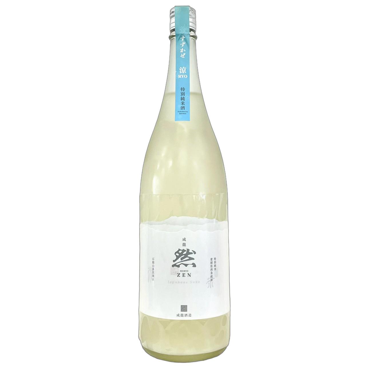 成龍　然　特別純米にごり　生原酒　すずかぜ　涼　RYO [1800ml] [成龍酒造] [愛媛]