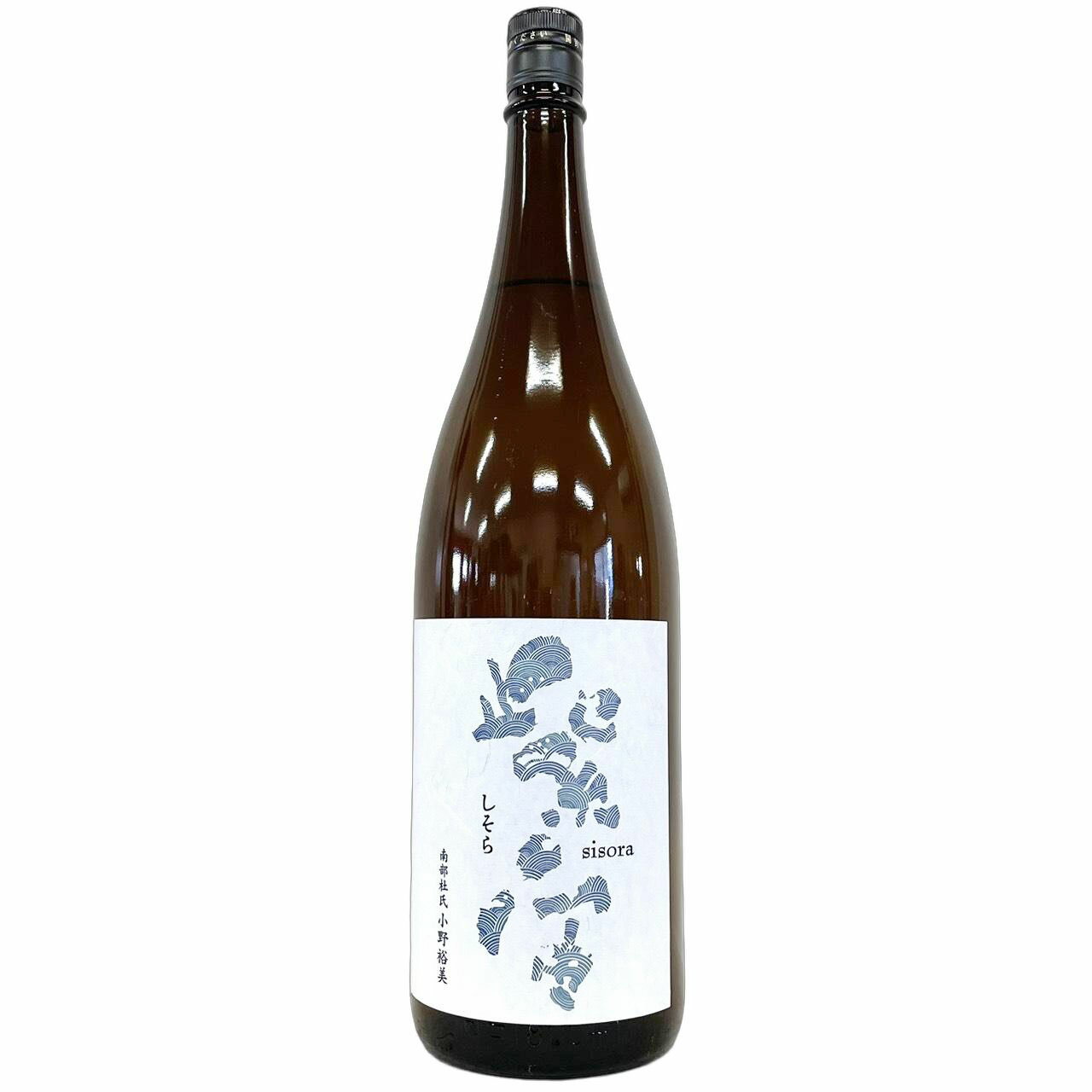 紫宙　純米吟醸　波ラベル　火入れ [1800ml] [紫波酒造店] [岩手]