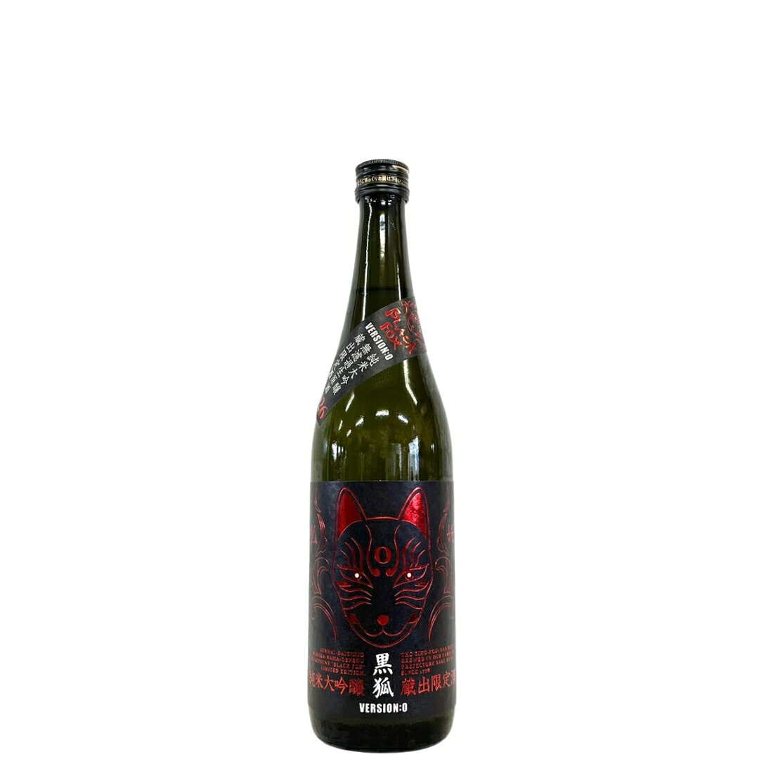 栄光冨士　純米大吟醸　BLACK FOX　黒狐　無濾過生原酒　2026 [720ml] [冨士酒造] [山形]