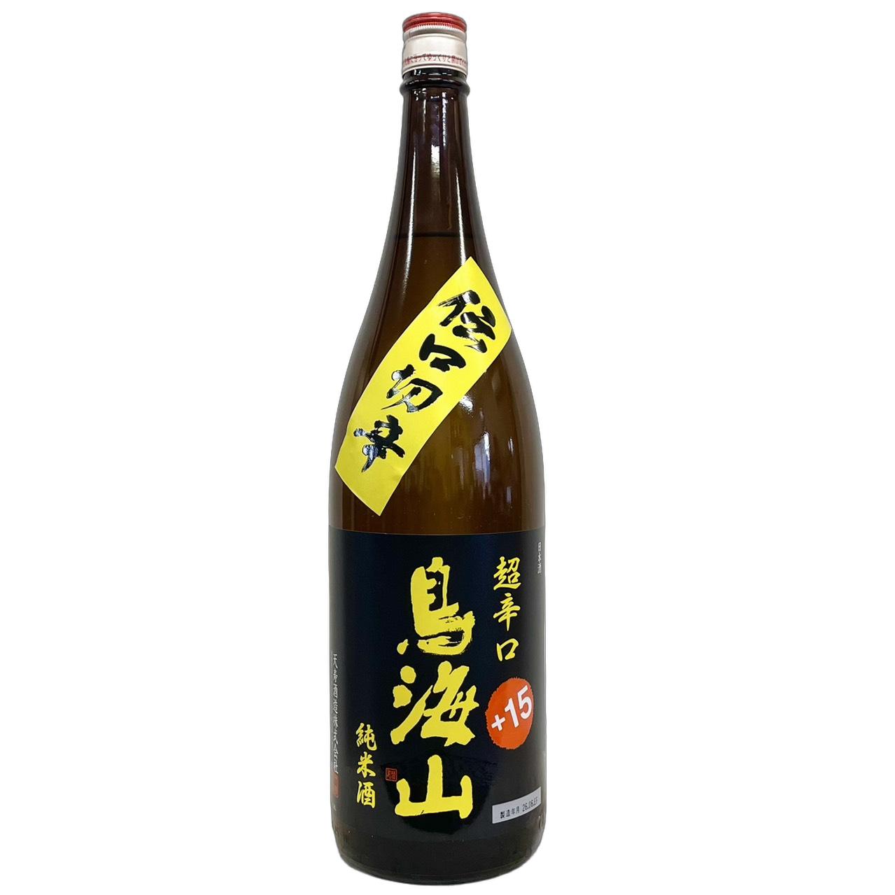 鳥海山　伝口切辛(でんこうせっか)　超辛口純米酒　+15 [1800ml] [天寿酒造] [秋田]
