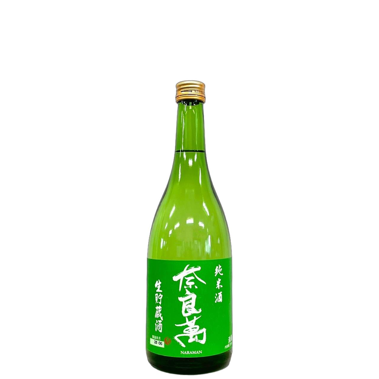 奈良萬　純米　生貯蔵酒 [720ml] [夢心酒造] [福島]