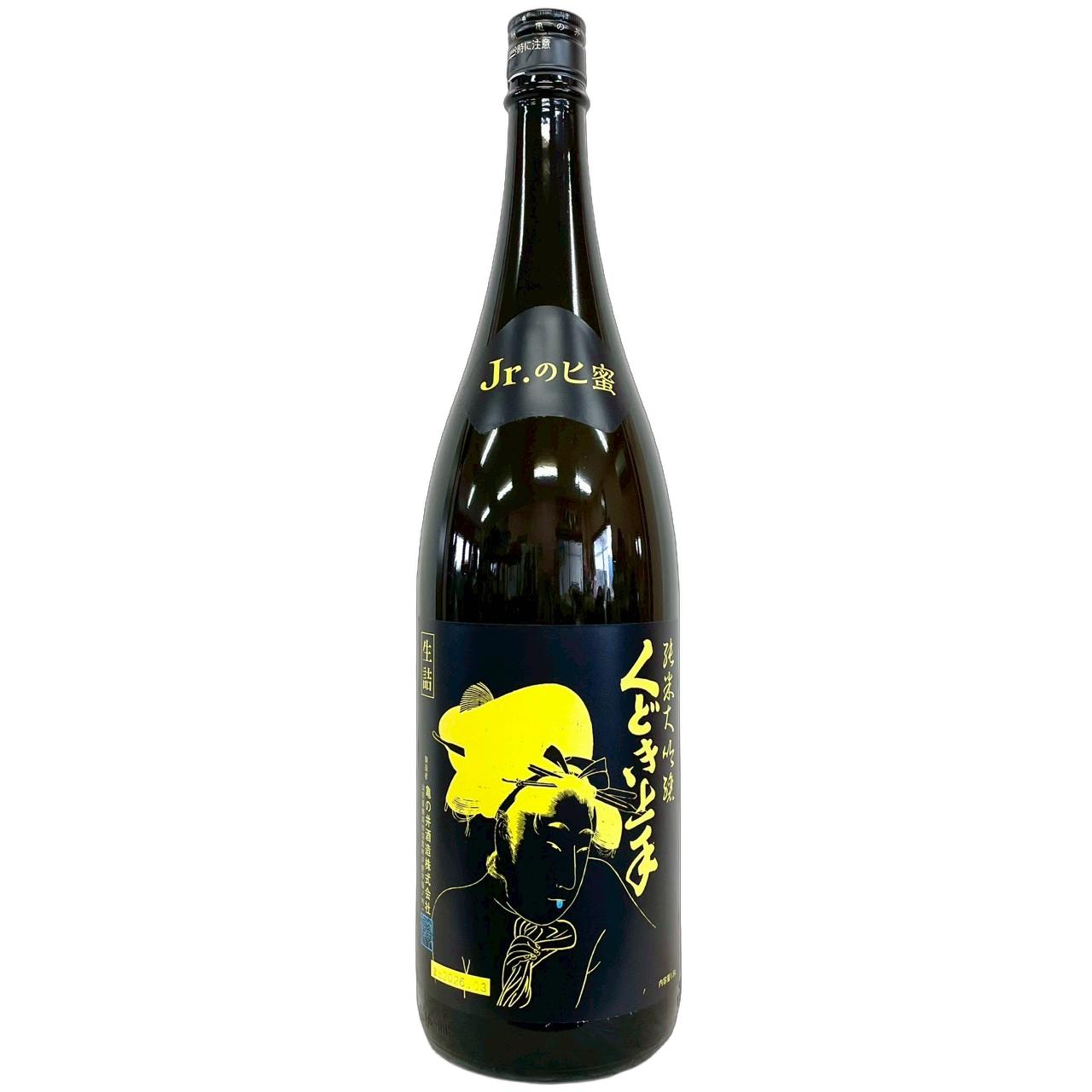 くどき上手　純米大吟醸　Jr.のヒ蜜　生詰 [1800ml] [亀の井酒造] [山形]