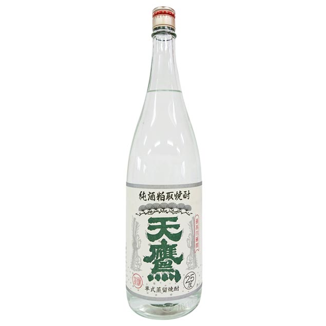 天鷹 純酒粕取焼酎 25度 [1800ml] [天鷹酒造] [栃木]