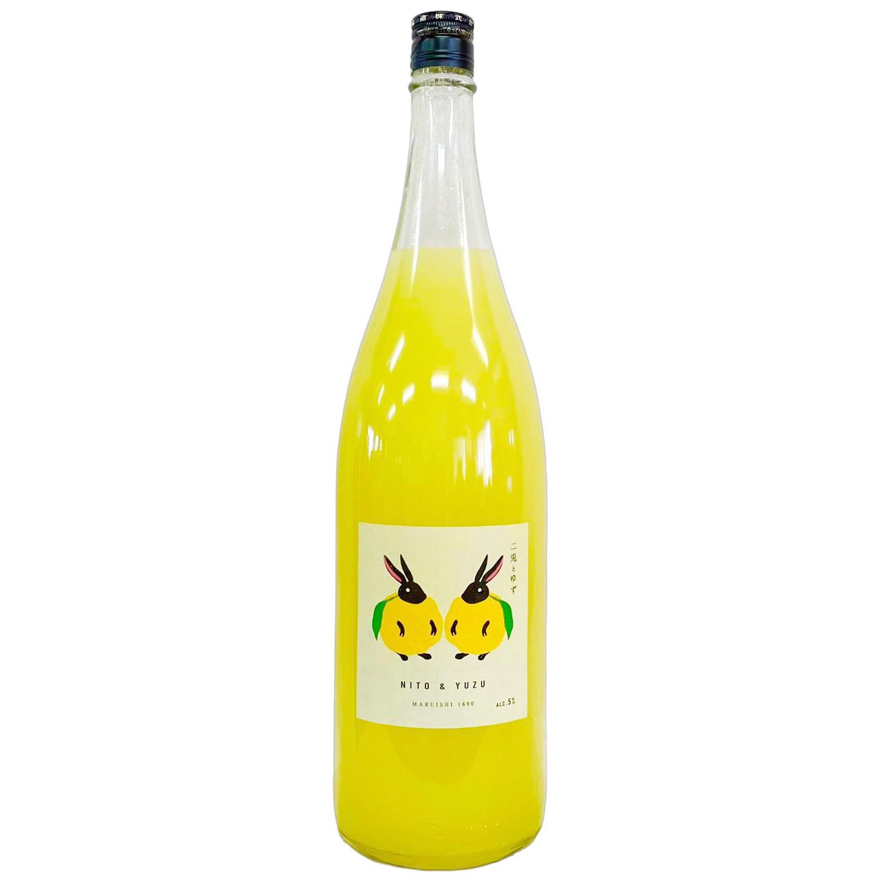 商品管理番号：az222 こちらは1800mlサイズです。 手軽な720mlはこちら。 日本酒の「二兎」と果実を合わせました。 保存料、香料、着色料、醸造アルコールを加えていない、二兎でつくる果物のお酒です。 香り高く、心地の良い苦味とほのかな甘さを感じます。 やわらかくスッキリとした味わいです。 [愛知県]丸石醸造株式会社 原材料名：日本酒（純米酒）、ゆず果汁、果糖／ビタミンC アルコール分：5％ 要冷蔵 クール便を推奨致します ※実店舗と在庫を共有しているため、在庫切れの場合は何卒ご了承くださいませ。 詳しくはこちら＞＞＞