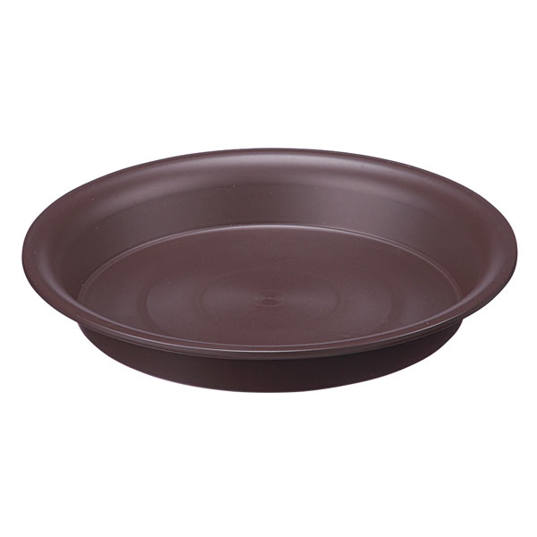 クラフトポットやクラフトボールの鉢底より流れ出た土や泥により、お庭やベランダのコンクリートやタイル、室内の床などを汚さないように設置できます。材質/ポリプロピレン資源の有効利用や環境汚染防止のため、リサイクル原料を使用しています。リサイクル原料の性質上、商品カラーが多少異なる場合がございます。サイズ317×46mmスタッキングサイズ5.5mm検索ワード：鉢皿 プラスチック 受け皿ソーサー 室内 茶