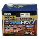 油性高耐久アクリルトタン用α6kg 新茶 屋外塗料 屋根 トタン 高光沢