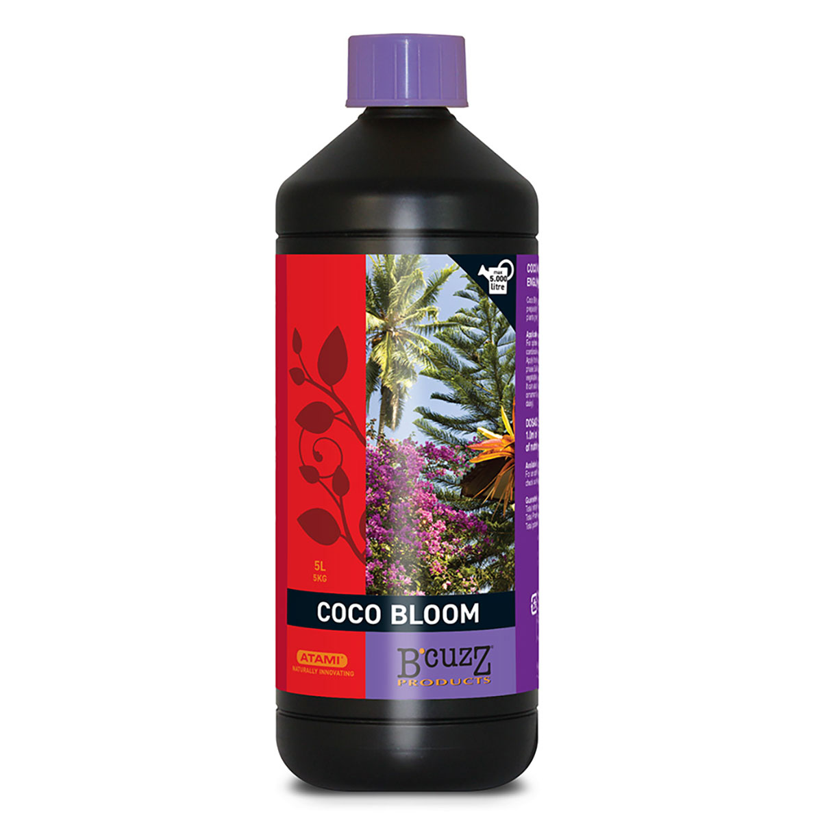 ココ栽培のために開発された開花促進剤です。※ビタミンB1配合Coco Bloom Stimulatorは、ココヤシ栽培のために特別に開発されました。植物が花芽を形成し始めたら使用開始します。Coco Bloom Stimulatorは、開花期をより濃厚で、より長く持続させます。その結果、密集した質の良い花を沢山咲かせ、収穫期には味と香りの良い果実を実らせることができるのです。※脂肪酸、アミノ酸、フミン酸、海藻エキス(ビタミンB1)から構成されています。■対応植物■(全ての顕花植物)トマト、セージ、バジルなど、さまざまな野菜や果樹、ハーブに適しています。また、鉢花や（アロカシア、ラベンダーなど）観葉植物にも使用できます。■使用方法■水1リットルに対して0.5〜1ml※花芽が付き始めたらメイン肥料で作った養液に混ぜてお使いください。※B'CUZZ COCO BOOSTER UNIと組み合わせて使用すると効果的です。※NPK値がほぼ無い為、他メーカーの液肥にビタミン剤として組み合わせてお使い頂けます。※投与量は一般的な量となっておりますが、植物によって必要量を見極め、調整し施肥しましょう。検索ワード：開花促進剤 BCUZZ COCO栽培 ATAMI B'CUZZ オランダ イギリス アタミ ビーカズ ココ ブルーム スティミュレーター