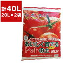 培養土 おいしく育てるトマトの土 20L ×2袋 FOREX 土 園芸用土 ピートモス バーク堆肥 トマトの土 トマト 培養土 園芸土 園芸 ガーデニング 栽培 有機肥料 配合