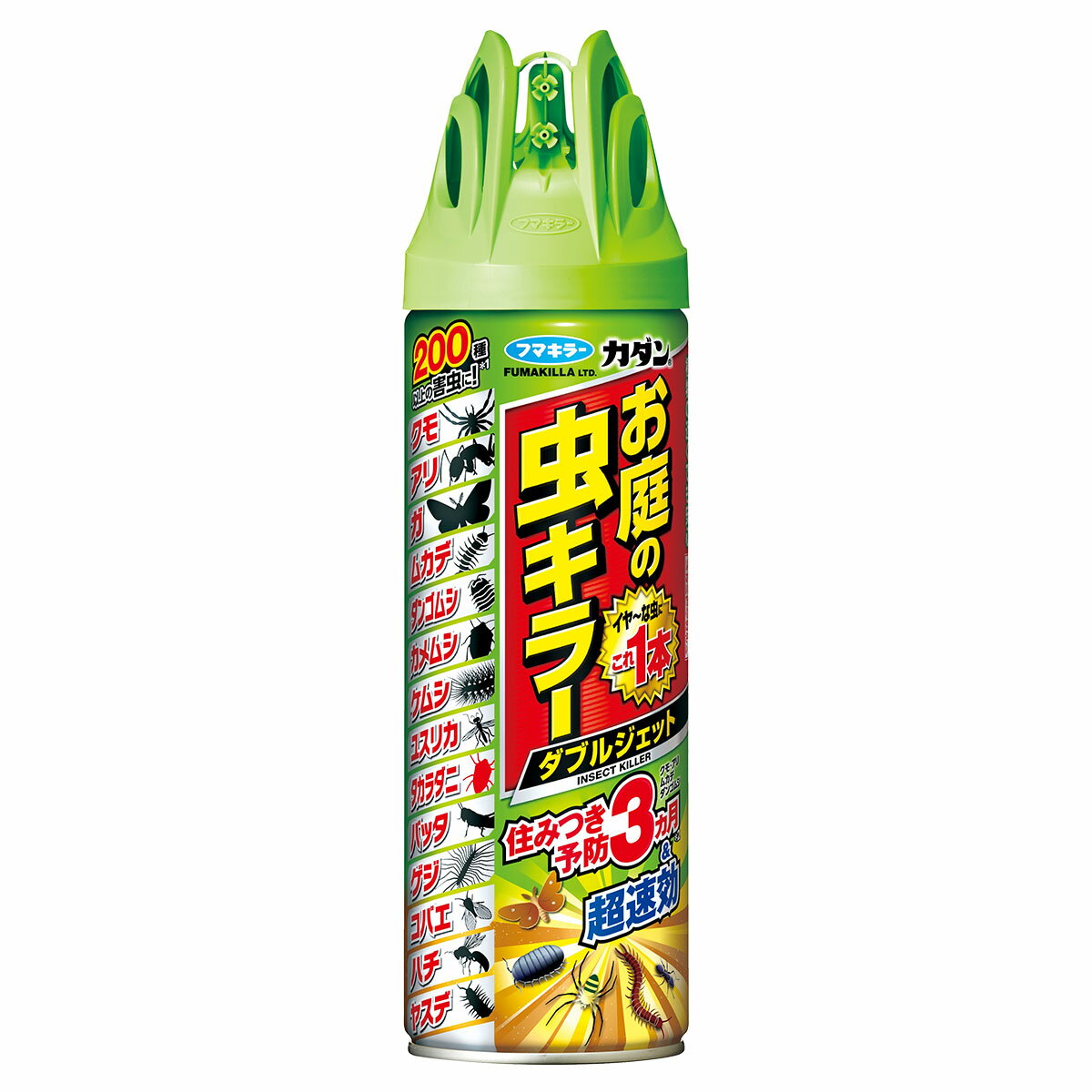 殺虫剤 カダン お庭の虫キラーダブルジェット 450ml フマキラー 殺虫剤 害虫 殺虫剤 カメムシ 殺虫剤 強力 殺虫剤 害虫 駆除剤 カメムシ 駆除剤 害虫 対策