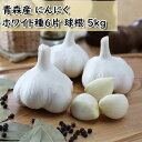 予約販売品 25年8月中旬より出荷予定 青森産 ホワイト6片にんにく 5kg サイズ無差別 混み玉 ニンニク栽培 生産者 徳用 にんにく ホワイト 球根