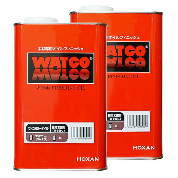 ܂Ƃߔ 2ʓ gRIC 1L G{j[ W-10 kO HOXAN ؍ސpICtBjbV WATCO WOOD FINISHING OIL