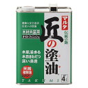 オイルステイン 匠の塗油 4L クリア マルタ 太田油脂 ウッドステイン ステイン塗料 ステイン オイル 木材塗料 木材内装用 天然植物油100% 伝統の艶