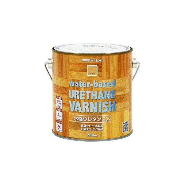 ニス WOOD LOVE 水性ウレタンニス 750ml クリヤー ニッペ ウレタンニス 水性 水性...