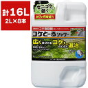 除草剤 コケとーるシャワー 2L×8本 レインボー薬品 除草剤 コケ 駆除剤 除草剤 コケとーる 除草剤 液剤 除草剤 コケ駆除剤 ゼニゴケ 除草剤