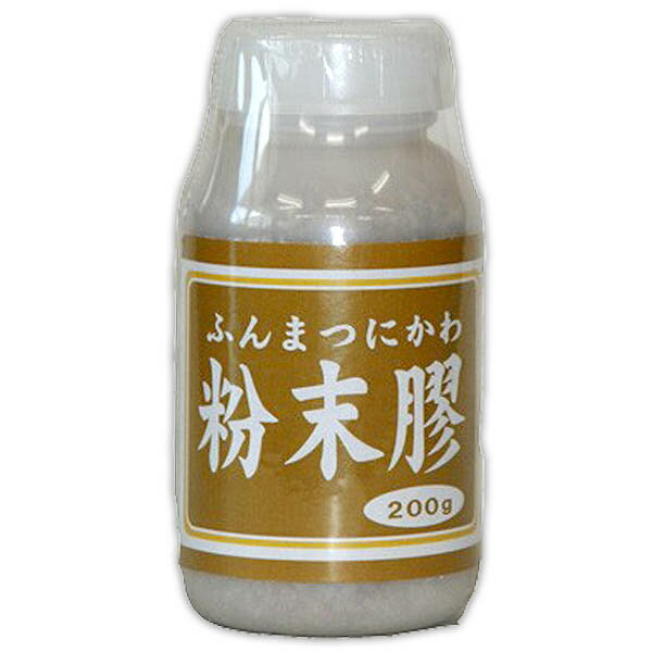 接着剤 粉末ニカワ 200g シマモト 接着剤 天然 接着剤 粉末 膠 日本画 絵具 バインダー 天然原料 コラ..