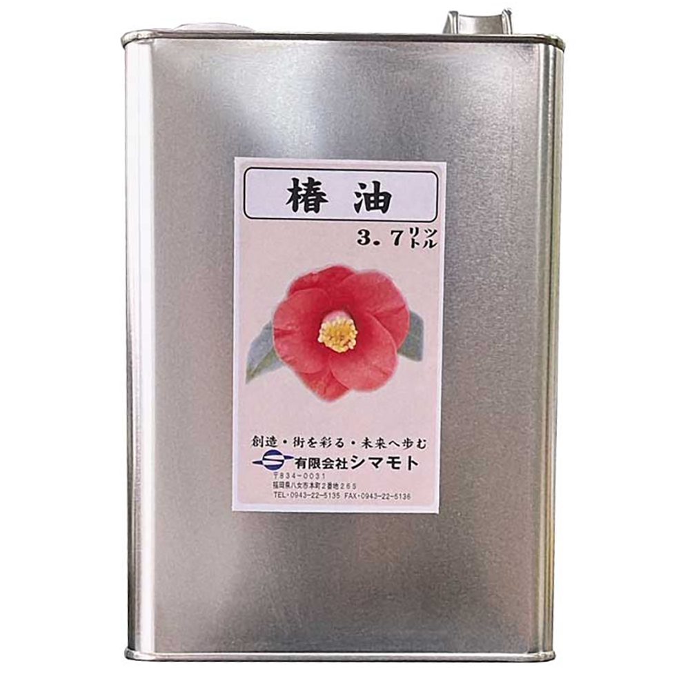 ニス 椿油 3.7L シマモト 油性ニス 油性 木材塗料 木工ニス 錆止め塗料 錆止め 天然油 木部 保護