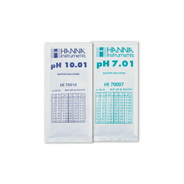pH測定器 標準液 アルカリ校正用 (pH10.01、pH7.01) 73034 シンワ測定 酸度計 土壌pH測定器 水質測定器 土壌測定器 ペーハー測定 土壌 pH測定 pH計 園芸 M4